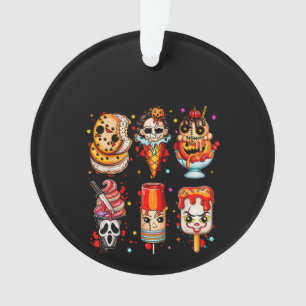 Grusel-Filme Sommer Eis am Stiel Halloween Eiscrem Ornament