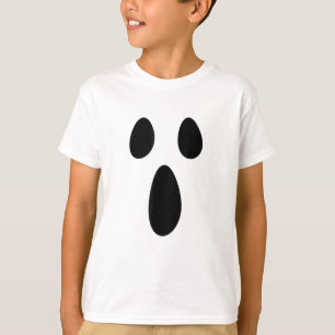 Grusel Gesicht Lustiges Spuk Halloween Kostüm Süße T-Shirt
