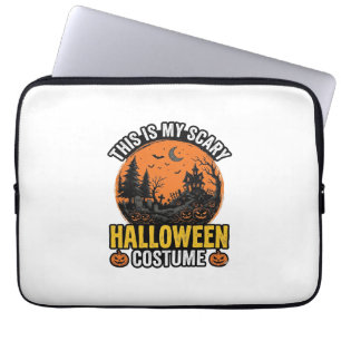 Grusel-Halloween-Kostüm Vintage Laptopschutzhülle