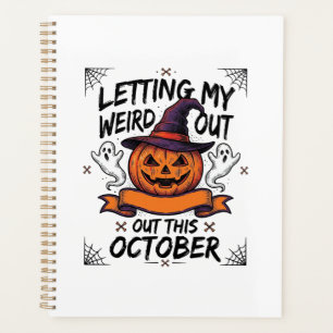 Grusel-Halloween-Shirt mit Kürbis-Geistern_1 Planer
