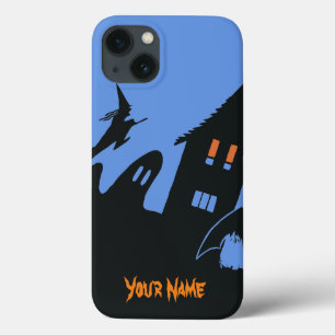 Grusel-Halloween-Spookhaus-Hexe-Geist-Fledermaus Case-Mate iPhone Hülle