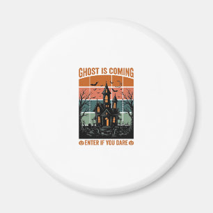 Grusel-Haus Halloween-Dekoration Vintage-Geist kom Magnet