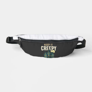 Grusel-Haus Halloween-Design_1 Bauchtasche
