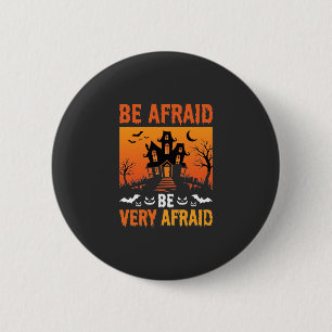 Grusel-Haus Halloween-Design Button