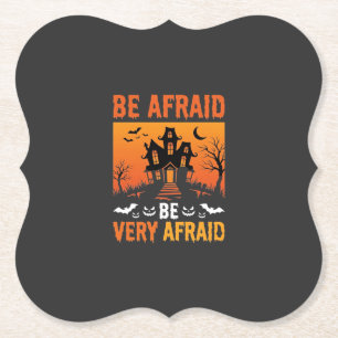 Grusel-Haus Halloween-Design Untersetzer