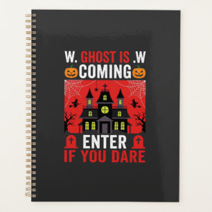 Grusel-Haus Halloween - Eintreten, wenn du dich tr Planer