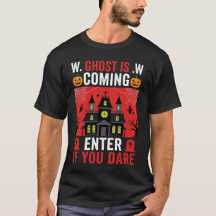 Grusel-Haus Halloween - Eintreten, wenn du dich tr T-Shirt