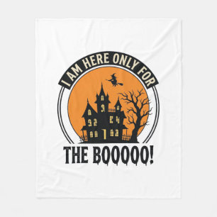 Grusel-Haus Halloween Lustiger Boo Vintage_1 Fleecedecke