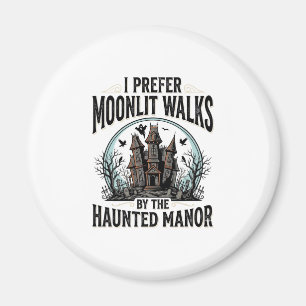 Grusel-Haus-Späße Vintage-Halloween-Shirt Magnet