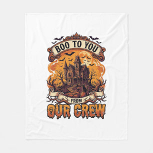 Grusel-Haus unserer Crew Halloween_1 Fleecedecke