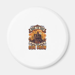 Grusel-Haus unserer Crew Halloween_1 Magnet
