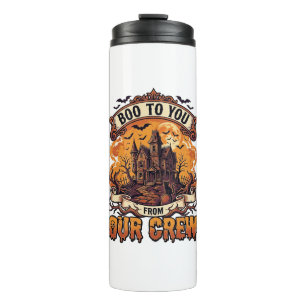 Grusel-Haus unserer Crew Halloween_1 Thermosbecher