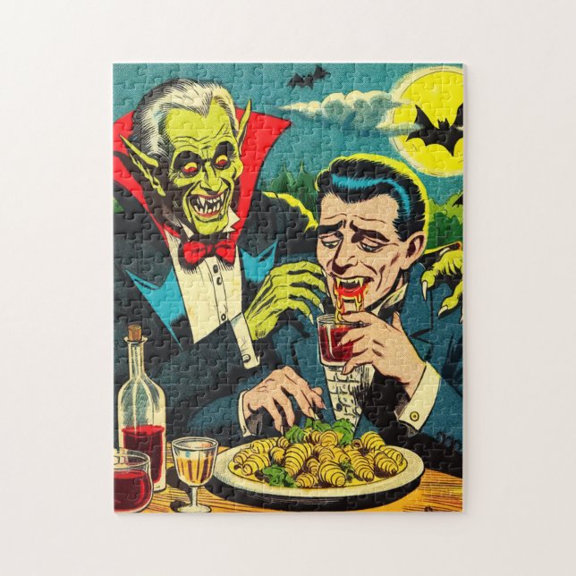 Grusel-Horror-Vampir-Comics (Vertikal)