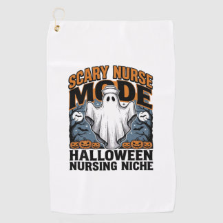 Grusel-Krankenschwester-Kostüm Halloween-Geist-Kra Golfhandtuch
