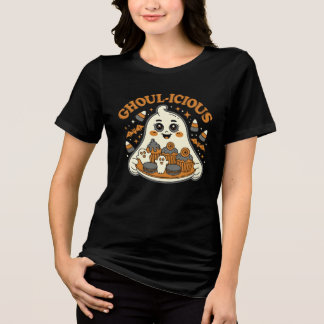 Grusel-leckere Süße Geister Tri-Blend Shirt