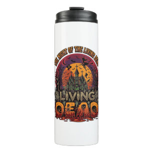 Grusel Living Dead Halloween Spukhaus Hexe Sk Thermosbecher