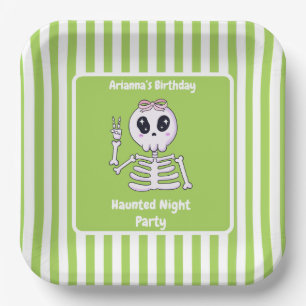 Grusel- Nacht- Party- Geburtstag – Halloween-Nacht Pappteller