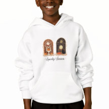 Grusel-Saison-Bogenfenster-Hoodie | Halloween