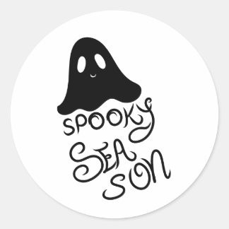 Grusel-Saison Halloween-Aufkleber und -Etiketten Runder Aufkleber