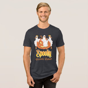 Grusel-Saison-Team! Tri-Blend Shirt