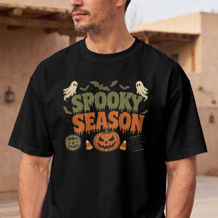 Grusel-Saison Vintage Poster-Shirt   Retro-Horror  T-Shirt