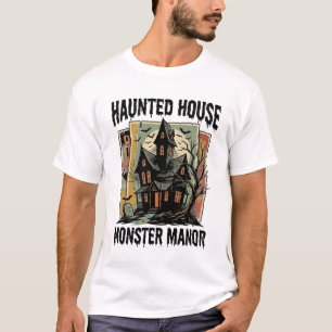 Grusel-Shirt mit Vintage-Design von Monster Manor T-Shirt