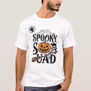 Grusel-Shirt Vintage-Halloween-Gruppendesign_ T-Shirt