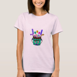 Grusel Süßigkeiten Bucket T-Shirts