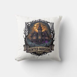 Grusel-Villa-Touren Halloween Gothic-Haus Cresc Kissen