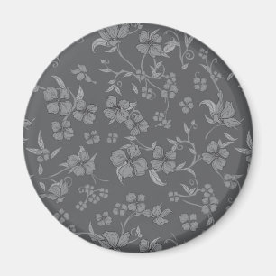 Gruselblumen Muster 3 Magnet