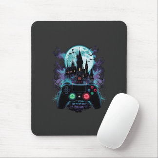 Gruselburg-Horror-Gamer-Design Mousepad