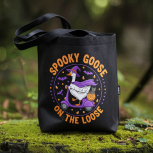 Gruselgans auf freiem Fuß Halloween Tasche
