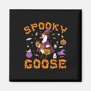 Gruselgans Lustiger Kaffee Halloween Hexe Frauen G Magnet