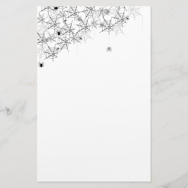 Gruselig Briefpapier (Vorderseite)