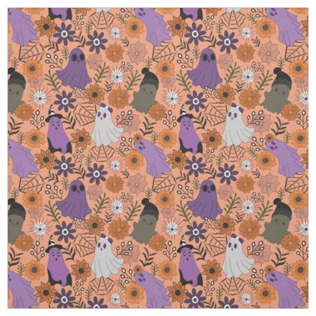 Gruselig floral stoff (Muster)