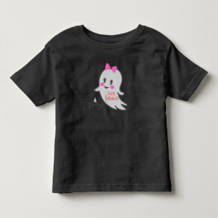 Gruselig Frohes Halloween Schwarz Kleinkind T-shirt