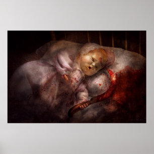 Gruselig - Puppe - Nachtangst Poster
