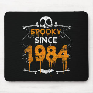 Gruselig seit 1984 Halloween Geburtstagsgeschenke  Mousepad