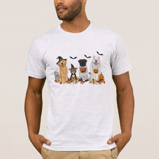 Gruselig süßes Halloween-Hunde-T-Shirt - Hexe, Mum T-Shirt