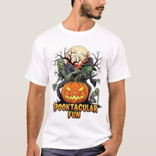 Gruselig tolles Halloween-Nacht-T-Shirt T-Shirt