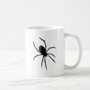Gruselige 3D-Spinne Kaffeetasse