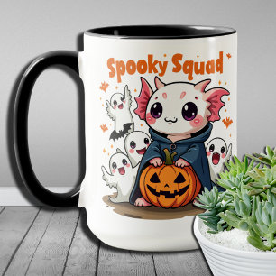 Gruselige Aquarien Kreationen Gruselige Axolotl-Tr Tasse