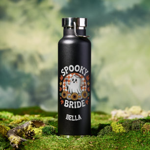 Gruselige Braut Geist Halloween Personalisiert  Trinkflasche