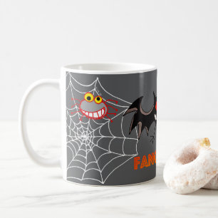 Gruselige Fangtastische Halloween-Party Kaffeetasse