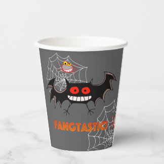 Gruselige Fangtastische Halloween-Party Pappbecher
