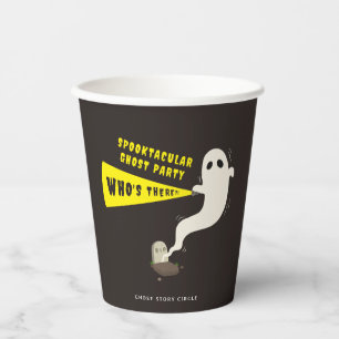 Gruselige Geisterparty Halloween Pappbecher