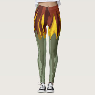 Gruselige Gothic Cheer Art Leggings