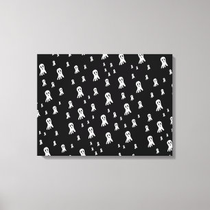 Gruselige gothische Geist-Illustration Leinwanddruck