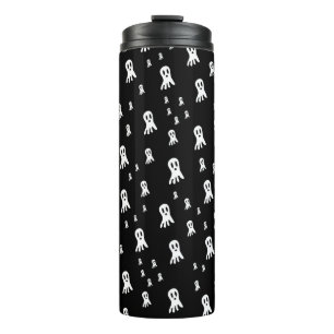 Gruselige gothische Geist-Illustration Thermosbecher