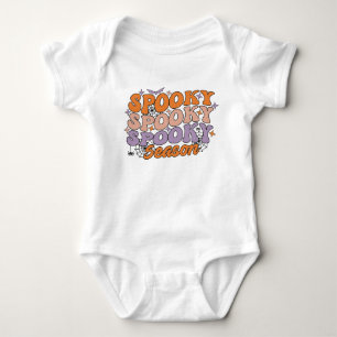 Gruselige Gruselige Gruselige Jahreszeit Baby Strampler